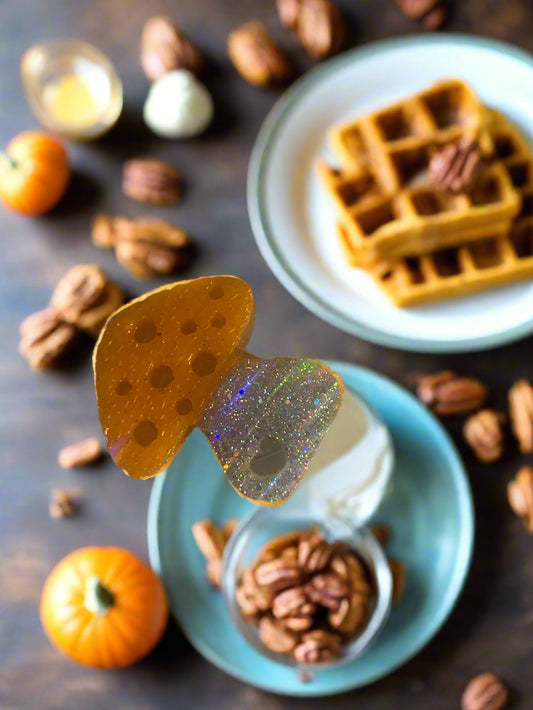 Pumpkin Pecan Waffle